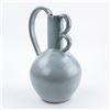 Image 6 : MATT BLUE OUI ARIS TERRACOTTA VASE - PORTUGAL