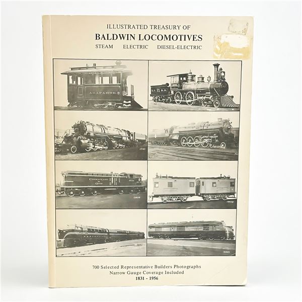 BALDWIN LOCOMOTIVES - TRAIN STEAM ELECTRIC DIESEL