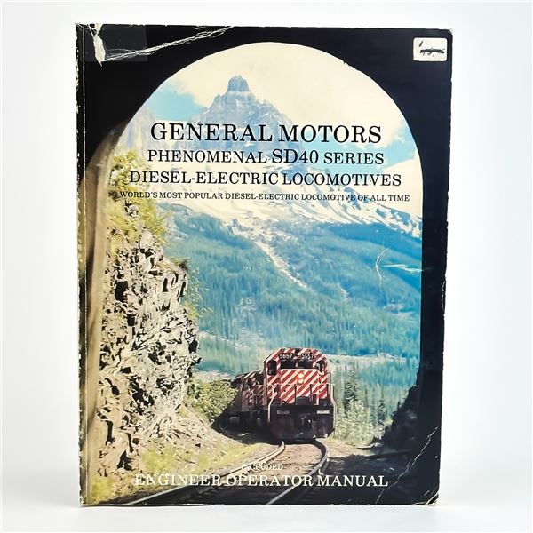 GENERAL MOTORS SD40 SERIES TRAIN LOCOMOTIVES