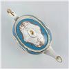 Image 13 : CRACE TEAWARE TEAPOT BIRDS PEACOCK BLUE PATTERN
