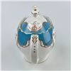 Image 6 : CRACE TEAWARE TEAPOT BIRDS PEACOCK BLUE PATTERN