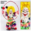 Image 1 : VINTAGE 70’S OR 80’S ERA YARN ART CLOWN SCULPTURE