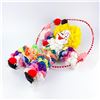 Image 6 : VINTAGE 70’S OR 80’S ERA YARN ART CLOWN SCULPTURE