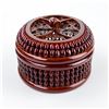 Image 4 : HAND MADE LACQUERED BEADED BAMBOO BASKET BOX