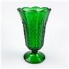Image 2 : VINTAGE MCM E.O. BRODY EMERALD GREEN GLASS VASE