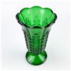 Image 4 : VINTAGE MCM E.O. BRODY EMERALD GREEN GLASS VASE