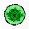 Image 5 : VINTAGE MCM E.O. BRODY EMERALD GREEN GLASS VASE