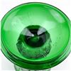 Image 9 : VINTAGE MCM E.O. BRODY EMERALD GREEN GLASS VASE