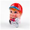 Image 2 : VTG BOY BASEBALL PLAYER MONEY COIN PIGGY BANK
