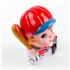 Image 9 : VTG BOY BASEBALL PLAYER MONEY COIN PIGGY BANK