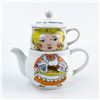 Image 5 : NOVELTY STACKING “TEA FOR MOTHER” TEAPOT & CUP