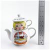 Image 9 : NOVELTY STACKING “TEA FOR MOTHER” TEAPOT & CUP