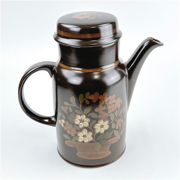 ROYAL DOULTON BASQUE LAMBETHWARE COFFEE POT