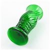 Image 6 : VINTAGE MCM E.O. BRODY EMERALD GREEN GLASS VASE