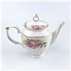 Image 5 : VINTAGE FLORAL CABBAGE ROSE PORCELAIN TEAPOT