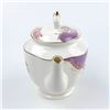 Image 7 : VINTAGE FLORAL CABBAGE ROSE PORCELAIN TEAPOT