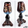 Image 1 : VINTAGE TERRACOTTA TBILISI GOBLET ART SCULPTURE