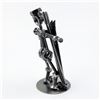 Image 3 : NUTS & BOLTS SKIER METAL ART SCULPTURE CHARACTER