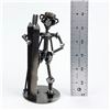 Image 6 : NUTS & BOLTS SKIER METAL ART SCULPTURE CHARACTER