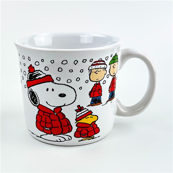PEANUTS SNOOPY CHRISTMAS COFFEE MUG CUP - 2024