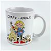 Image 1 : MCCALL CRAFT-AHOLIC IN STITCHES COFFEE MUG CUP