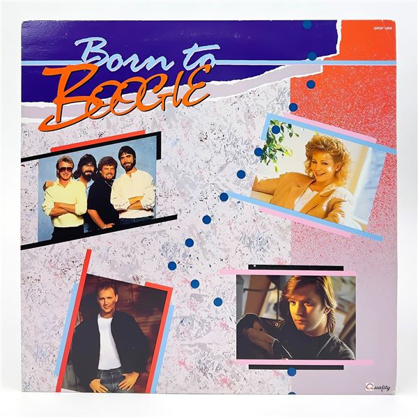 BORN TO BOOGIE - VARIOUS ARTISTS - VINYL LP RECORD