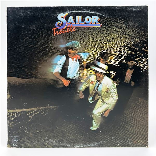 SAILOR - TROUBLE - VINYL LP RECORD ALBUM