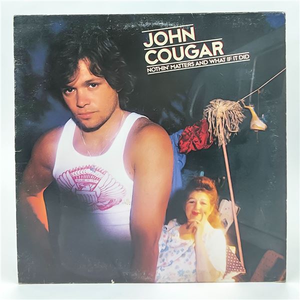 JOHN COUGAR - NOTHIN’ MATTERS & WHAT IF IT DID - LP