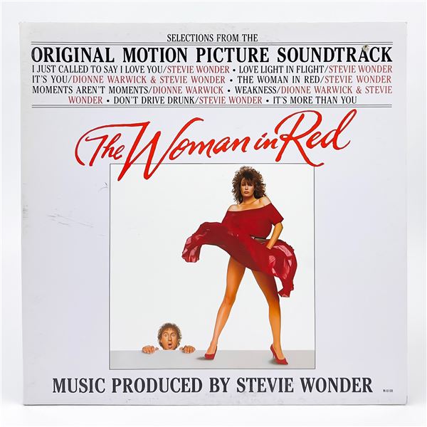 STEVIE WONDER - WOMAN IN RED SOUNDTRACK - VINYL