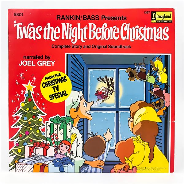 JOEL GREY - ’TWAS THE NIGHT BEFORE CHRISTMAS - LP