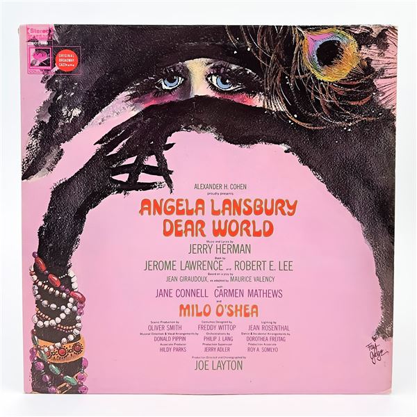 ANGELA LANSBURY - DEAR WORLD RECORDING - VINYL