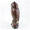 Image 3 : VINTAGE MCM HAND MADE CERAMIC OWL SCULPTURE