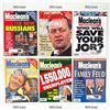 Image 2 : 18 VINTAGE MACLEAN’S WEEKLY NEWS MAGAZINE LOT