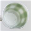 Image 6 : VINTAGE FEDERAL MILK GLASS COFFEE MUG - GINGHAM
