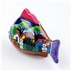 Image 3 : TERRACOTTA MEXICAN TALAVERA FISH ART SCULPTURE