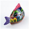 Image 5 : TERRACOTTA MEXICAN TALAVERA FISH ART SCULPTURE