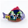 Image 6 : TERRACOTTA MEXICAN TALAVERA FISH ART SCULPTURE