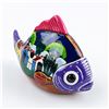 Image 7 : TERRACOTTA MEXICAN TALAVERA FISH ART SCULPTURE