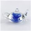 Image 4 : EDINBURGH FLOWER ART GLASS TEAPOT PAPERWEIGHT