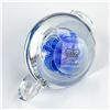 Image 7 : EDINBURGH FLOWER ART GLASS TEAPOT PAPERWEIGHT