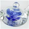 Image 8 : EDINBURGH FLOWER ART GLASS TEAPOT PAPERWEIGHT