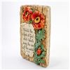 Image 2 : VINTAGE 1940 LARSEN CHALKWARE BIBLE VERSE PLAQUE