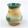 Image 3 : DRIP GLAZE STONEWARE VASE STUDIO ART POTTERY - KD