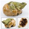 Image 1 : PARASITE WOOD FROG ART SCULPTURE WOOD CARVING