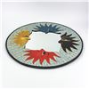 Image 3 : WOOD FOLK ART CELESTIAL SUN WALL DECOR MIRROR