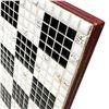 Image 2 : HAND MADE MOSAIC TILE CHESS CHECKER GAME BOARD