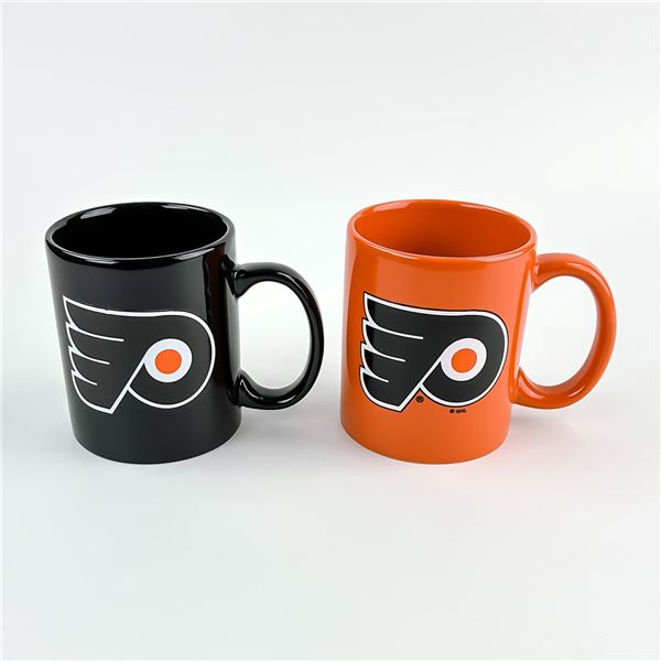 NHL PHILADELPHIA FLYERS HOCKEY LOGO COFFEE MUGS