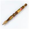 Image 2 : HAND PAINTED LARGE WOODEN FOLK ART STYLE PENCIL