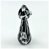 Image 5 : HAND BLOWN ART GLASS CAT FIGURINE SCULPTURE