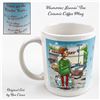 Image 1 : HUMOROUS CERAMIC LEANIN’ TREE COFFEE MUG CUP